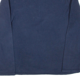 THE NORTH FACE Mens Fleece Blue 1/4 Zip M