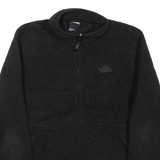 THE NORTH FACE Mens Fleece Black 1/4 Zip S