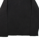 FILA Mens Fleece Black 1/4 Zip L