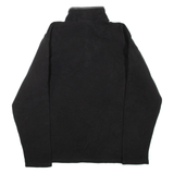 FILA Mens Fleece Black 1/4 Zip L