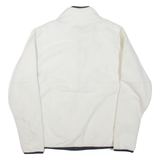 NAUTICA Womens Fleece White 1/4 Zip S