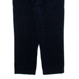 POLO RALPH LAUREN Chino Mens Corduroy Trousers Blue Regular Straight W38 L28