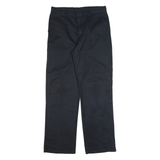 DICKIES Workwear Mens Trousers Black Regular Straight W34 L34