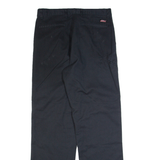 DICKIES Workwear Mens Trousers Black Regular Straight W34 L34