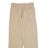 DICKIES Workwear Mens Trousers Beige Regular Tapered W32 L32