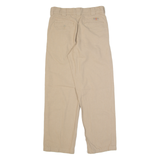 DICKIES Workwear Mens Trousers Beige Regular Tapered W32 L32