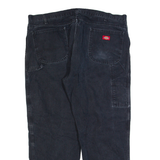 DICKIES Carpenter Workwear Mens Trousers Black Regular Straight W42 L32