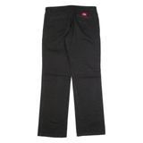 DICKIES Workwear Womens Trousers Black Regular Bootcut W30 L32