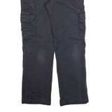 DICKIES Cargo Workwear Womens Trousers Black Regular Straight W32 L30