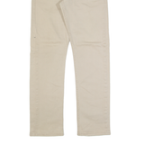 LEVI'S 513 Mens Trousers Beige Slim Straight W31 L32