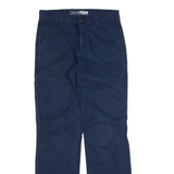 CARHARTT Workwear Mens Trousers Blue Relaxed Straight W30 L31