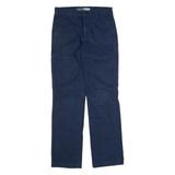 CARHARTT Workwear Mens Trousers Blue Relaxed Straight W30 L31