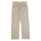 LEVI'S 514 Mens Trousers Beige Regular Straight W28 L28