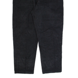 WOOLRICH Womens Corduroy Trousers Blue Regular Tapered W32 L28