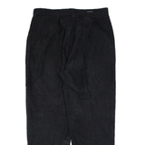 WOOLRICH Womens Corduroy Trousers Blue Regular Tapered W32 L28