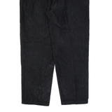 WOOLRICH Womens Corduroy Trousers Blue Regular Tapered W32 L28