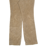 CALVIN KLEIN JEANS Womens Corduroy Trousers Brown Slim Straight W30 L28