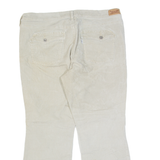 LEVI'S 515 Womens Corduroy Trousers Cream Regular Bootcut W34 L26
