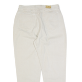 LEE Mens Trousers Cream Regular Tapered W32 L30