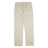 LEVI'S 514 Mens Trousers Beige Regular Straight W29 L30