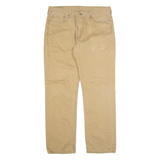 LEVI'S 514 Mens Trousers Brown Regular Straight W36 L32