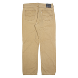LEVI'S 514 Mens Trousers Brown Regular Straight W36 L32