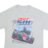 102nd Indy Racing Mens T-Shirt Grey USA S