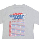 102nd Indy Racing Mens T-Shirt Grey USA S
