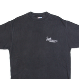 HANES Sandy Brodies Racing Mens T-Shirt Black USA L