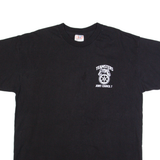 BAYSIDE Teamsters Mens T-Shirt Black USA XL