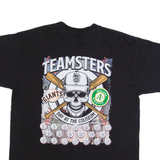 BAYSIDE Teamsters Mens T-Shirt Black USA XL