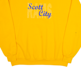 SOFFE Scott City Rams Mens Sweatshirt Yellow 90s USA XL