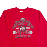 TULTEX Ohio State Buckeyes National Champions Mens Sweatshirt Red 90s USA XL