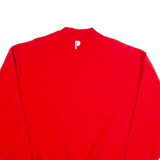 PRO PLAYER Wisconsin Badgers Mens Sweatshirt Red 90s USA 2XL