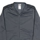 ADIDAS Mens Track Jacket Grey M