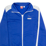 PUMA Womens Track Jacket Blue UK 12