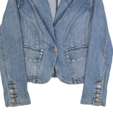 TOMMY HILFIGER Womens Denim Jacket Blue S