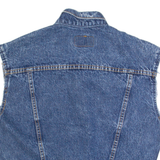 LEVI'S Patches Womens Denim Gilet Blue M