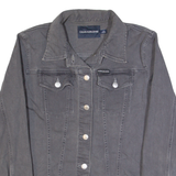 CALVIN KLEIN JEANS Womens Denim Jacket Grey M