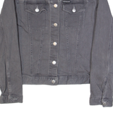 CALVIN KLEIN JEANS Womens Denim Jacket Grey M