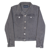 CALVIN KLEIN JEANS Womens Denim Jacket Grey M