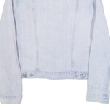 LEVI'S Womens Denim Jacket Purple M