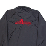 TRIMARK Mens Coach Jacket Black 90s USA S