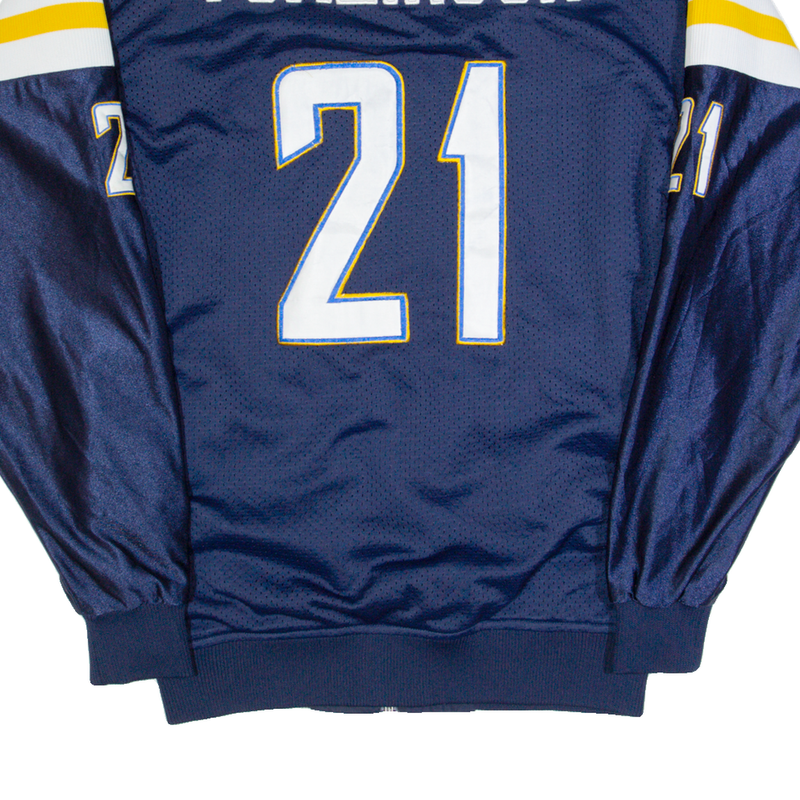 NFL Las Vegas Chargers Mens Bomber Jacket Blue USA M
