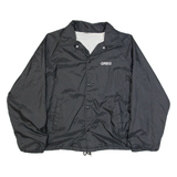 NYLONS Mens Coach Jacket Black 90s USA L