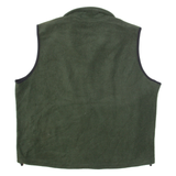 WOOLRICH Mens Fleece Gilet Green XL