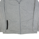 STARTER Mens Fleece Jacket Grey XL