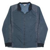 CALVIN KLEIN JEANS Mens Track Jacket Blue L