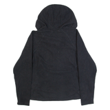 THE NORTH FACE Womens Fleece Jacket Black Hooded M