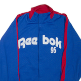 REEBOK Mens Track Jacket Blue XL